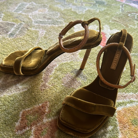 Tamara Mellon Stellar Sandals Topez Crystal Heels- size 39 - Picture 4 of 7